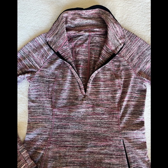 Lululemon rundefull half zip rulu pullover sz 6 - Picture 2 of 11